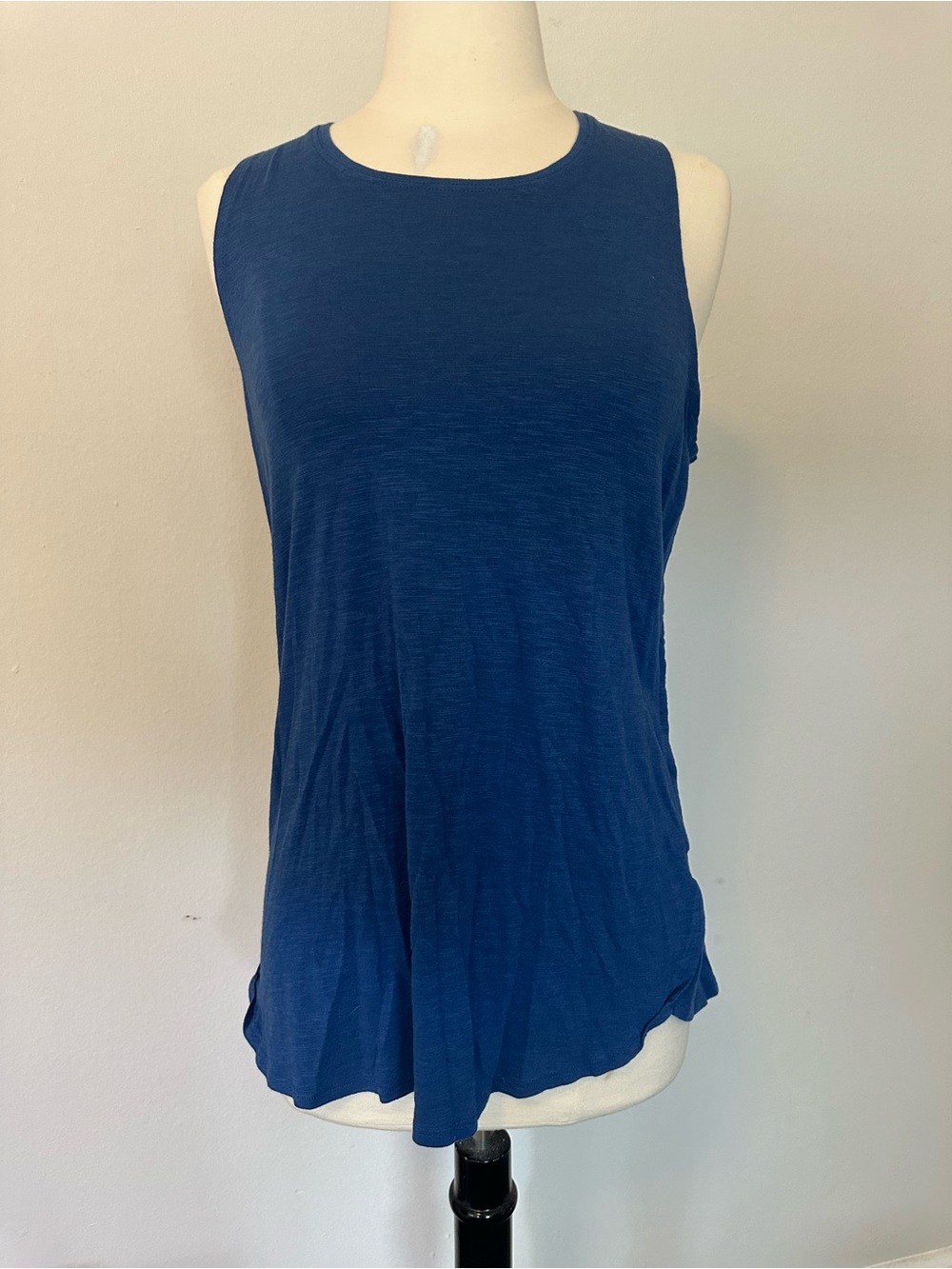 Women’s Navy Crewneck Tank Top